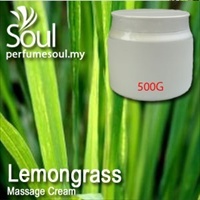 Massage Cream Lemongrass - 500g