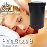 Massage Cream Plain Grade B - 1000g